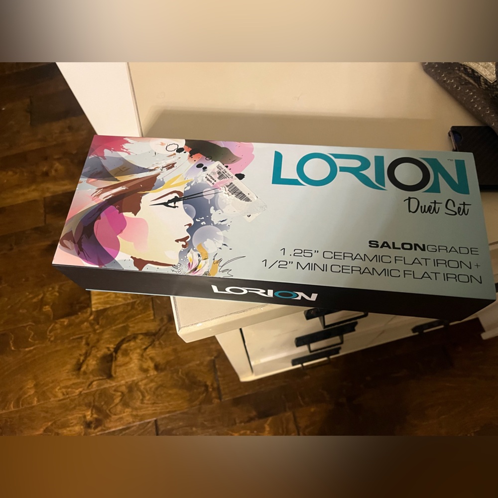 Lorion Ceramic flat iron regular and mini for Travel